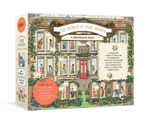 The World of Jane Austen 500-Piece Jigsaw Puzzle for Adults