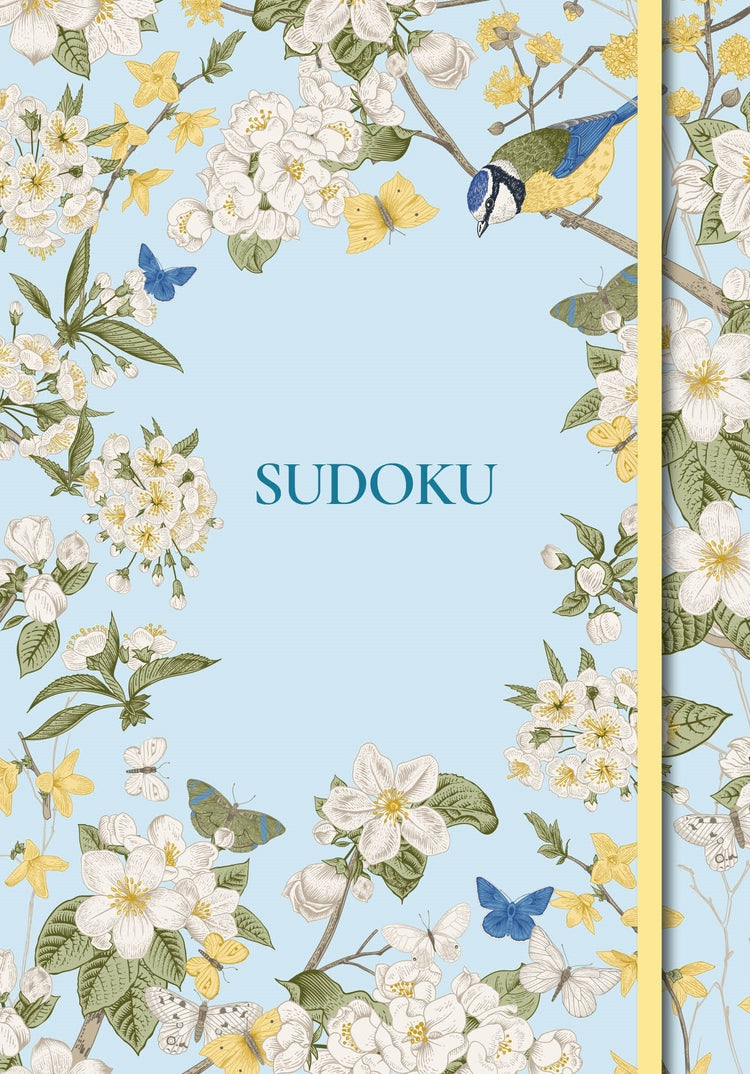 Blue Floral Sudoku