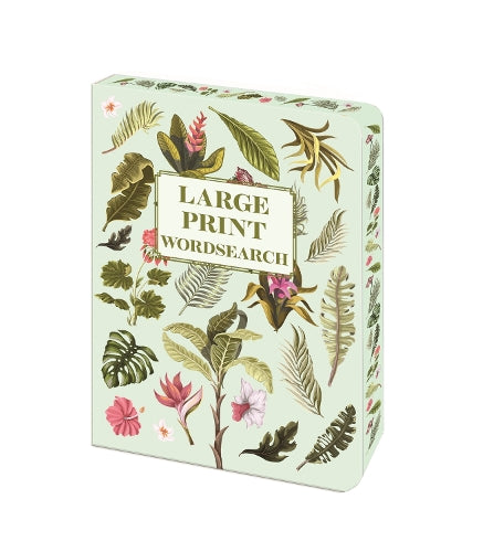 Large Print Wordsearch Tropical Plants