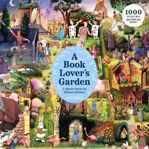 A Book Lover's Garden 1000-Piece Jigsaw Puzzle