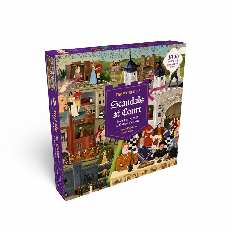 The World of Scandals at Court 1000-piece Jigsaw Puzzle