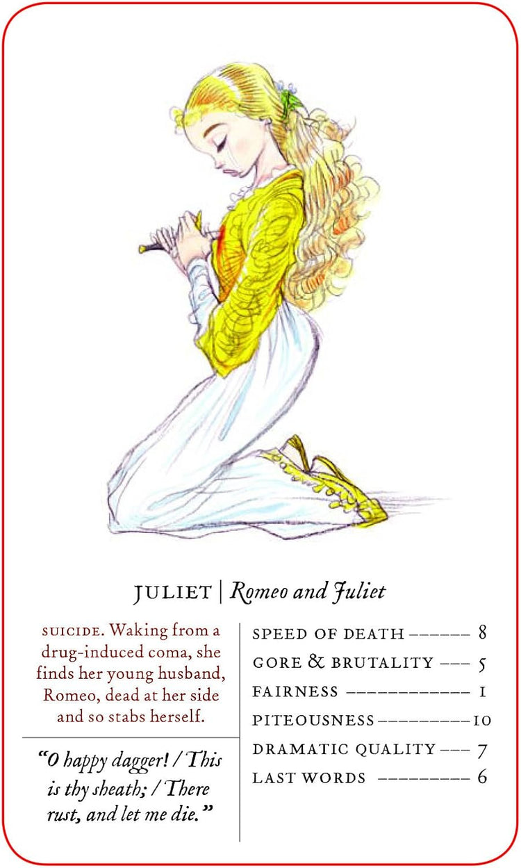 Great Shakespearean Deaths Card Game