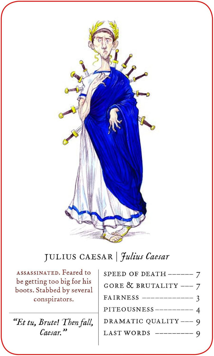 Great Shakespearean Deaths Card Game