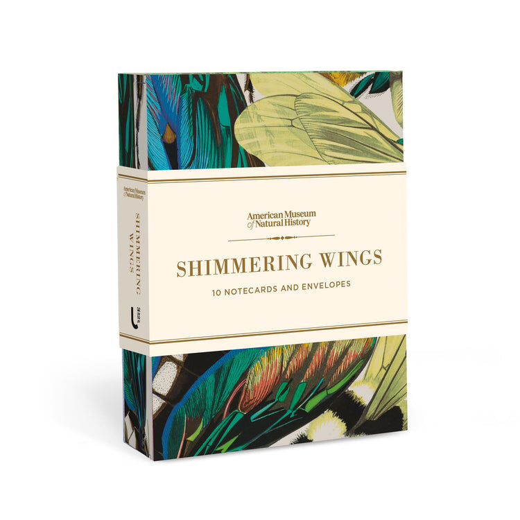 Shimmering Wings 10 NoteBox and Envelopes
