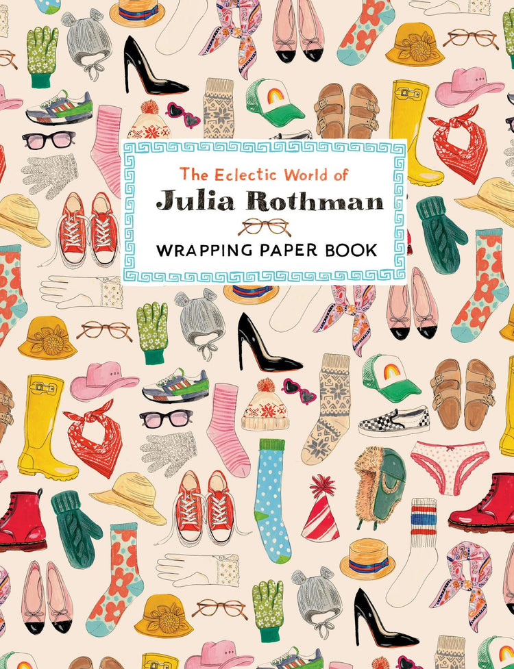 Eclectic World of Julia Rothman Wrapping Paper Book
