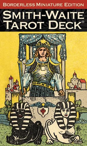 Smith-Waite® Tarot Cards Deck Borderless Miniature Edition