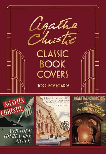 Agatha Christie Classic Book Covers 100 Postcards