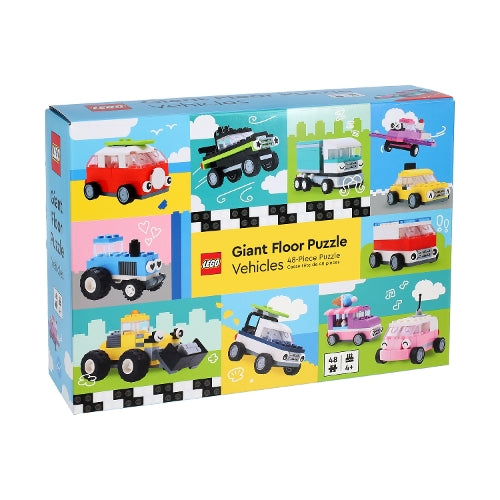 LEGO 48-Piece Giant Floor Puzzle Vehicles