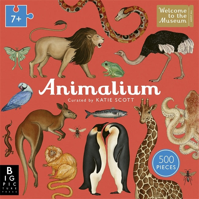 Welcome to the Museum: Animalium 500-Piece Jigsaw Puzzle