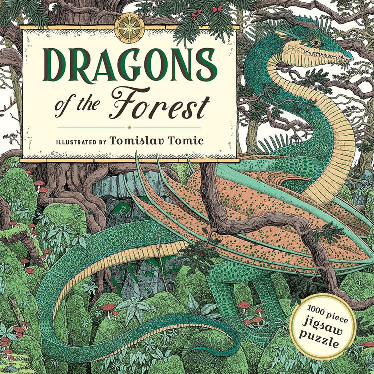 Dragons of the Forest 1000 piece jigsaw puzzle