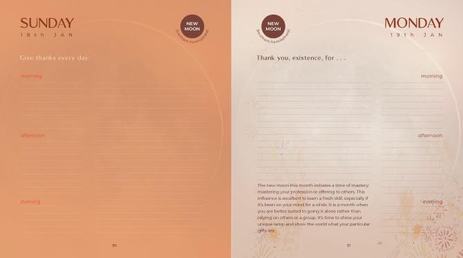 2026 Gratitude Diary & Daily Planner