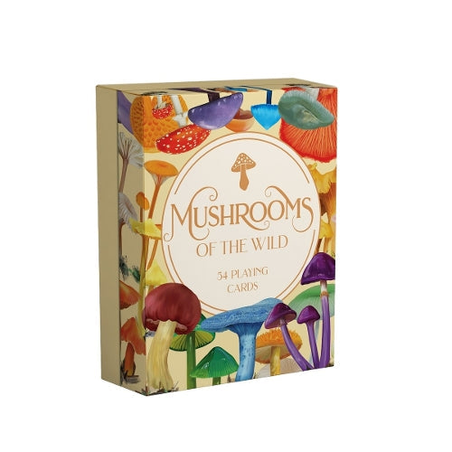 Mushrooms of the Wild 54 playing cards