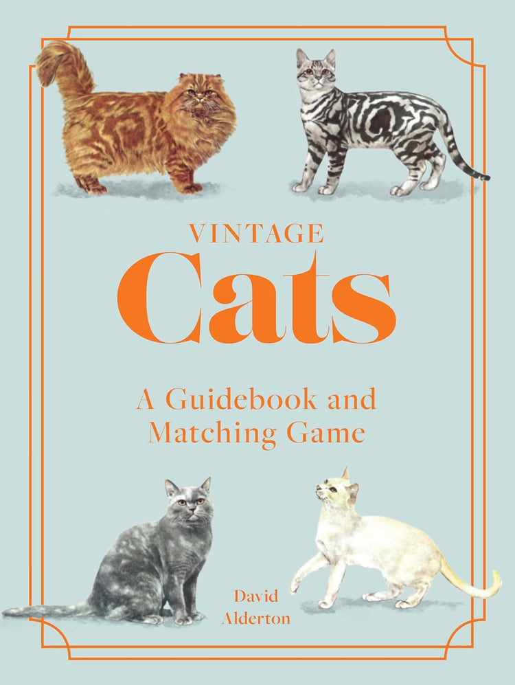 Vintage Cats Matching Game