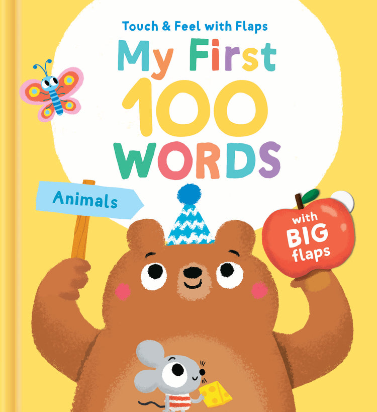 My First 100 Words To Touch & Feel: Animals