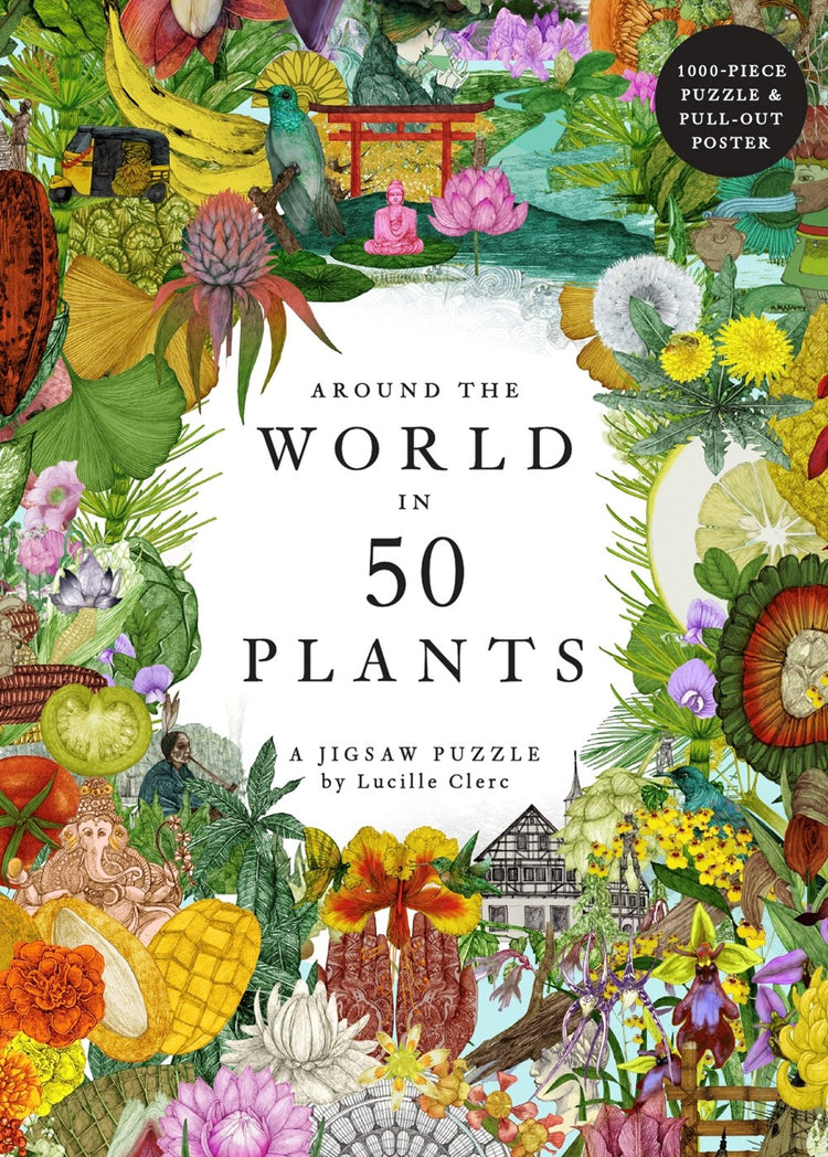 Around The World In 50 Plants Jigsaw Puzzle