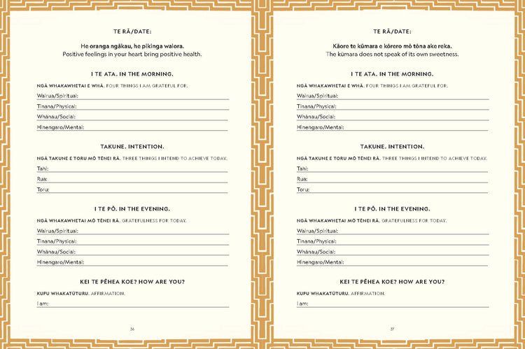 WHAKAWHETAI: Gratitude: A Daily Bilingual Journal
