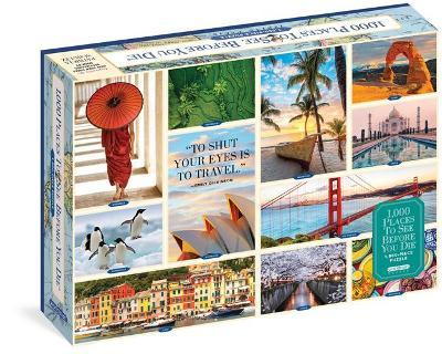 1000 Places to See Before You Die 1000 Piece Jigsaw Puzzle