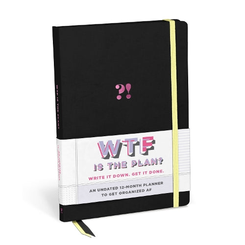 WTF Undated Planner & Weekly Agenda Notebook
