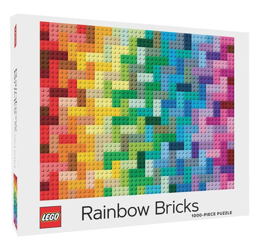LEGO: Rainbow Bricks 1000-piece Jigsaw Puzzle