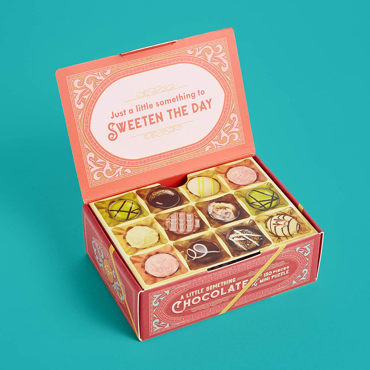 A Little Something Chocolate: 150-Piece Mini Jigsaw Puzzle