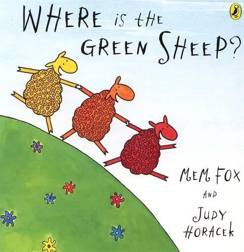 Where is The Green Sheep? Board Book