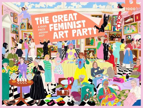 The Great Feminist Art Party 1000 Piece Jigsaw Puzzle