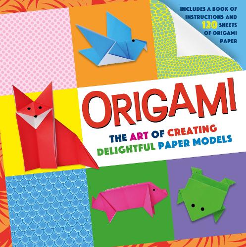 Origami Book and 120 Sheets of Origami Paper