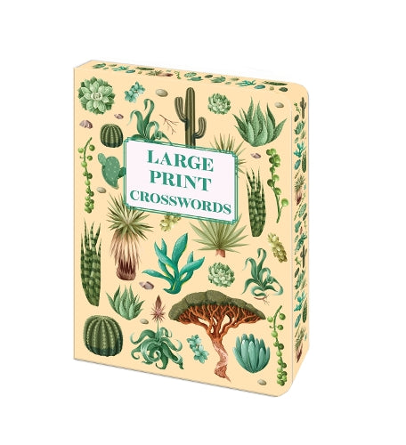 Large Print Crosswords Cacti