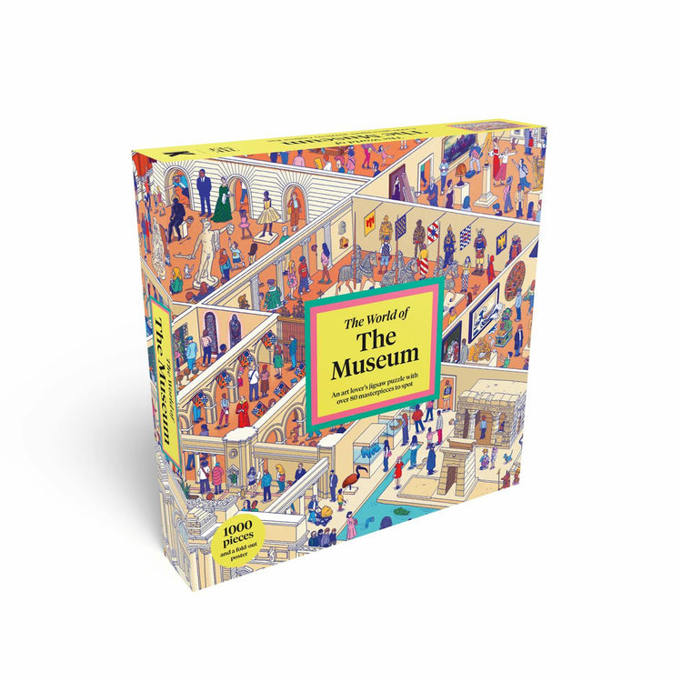 World of the Museum An art lovers 1000-piece jigsaw puzzle