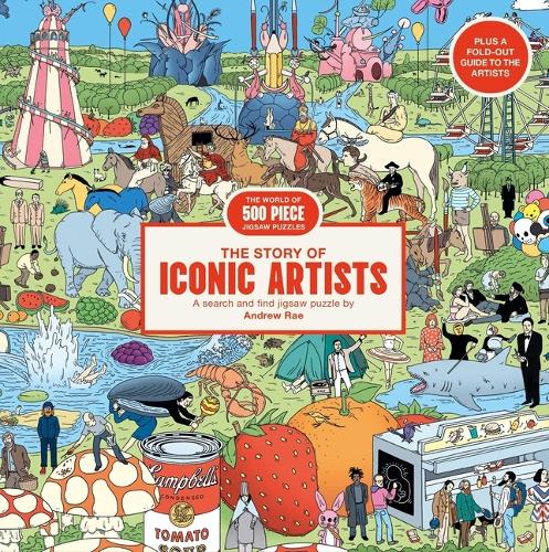 The Story of Iconic Artists 500 Piece Jigsaw Puzzle