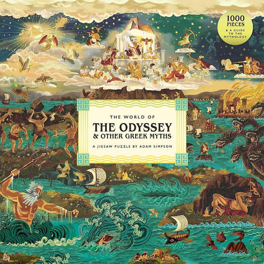 World of the Odyssey & Other Greek Myths 1000-piece jigsaw puzzle