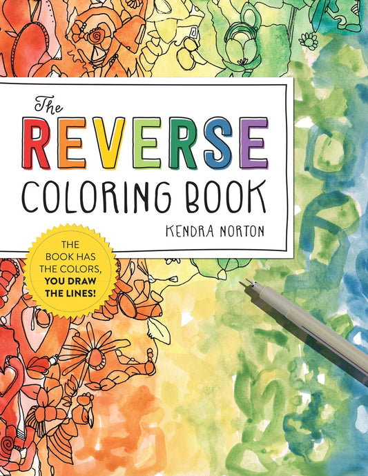 The Reverse Colouring Book