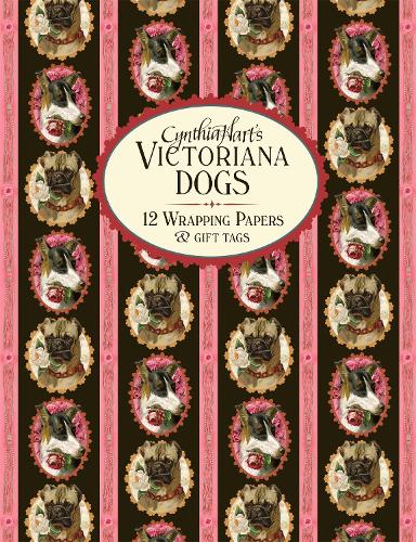 Cynthia Hart's Victoriana Dog: 12 Wrapping Papers and Gift Tags