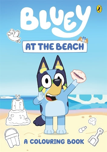 Bluey At the Beach Colouring Book