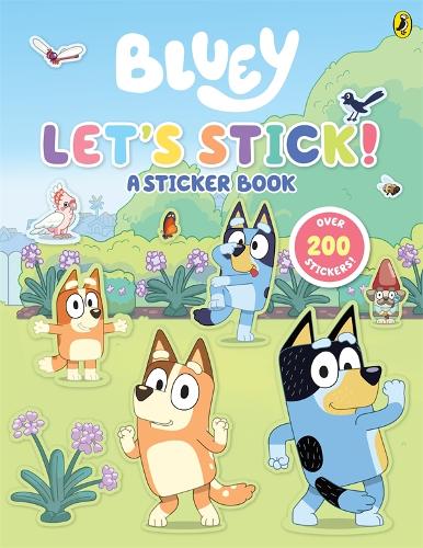 Bluey Lets Stick Sticker Book