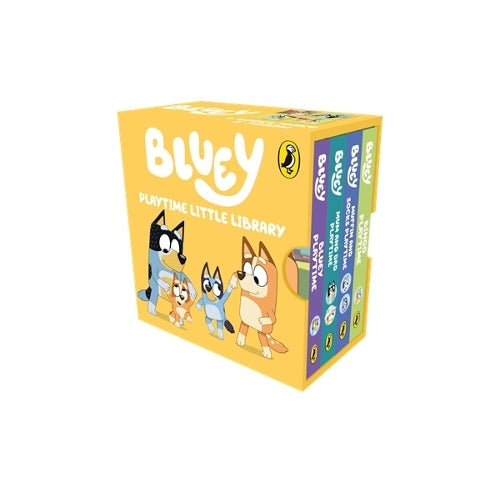 Bluey Playtime Little Library 4 books in 1