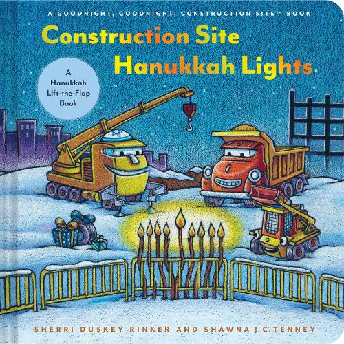 Construction Site Hanukkah Lights Lift-the-Flap