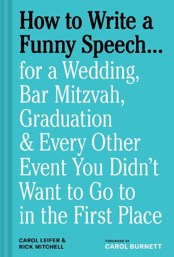 How to Write a Funny Speech…