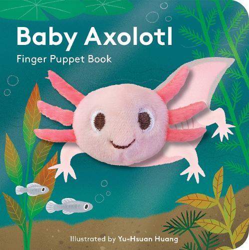 Baby Axolotl Finger Puppet Book