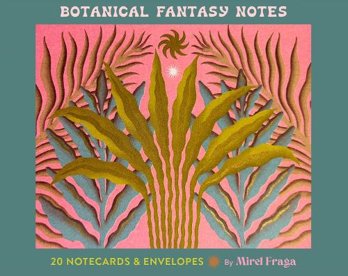 Botanical Fantasy Notes 20 Notecards and Envelopes