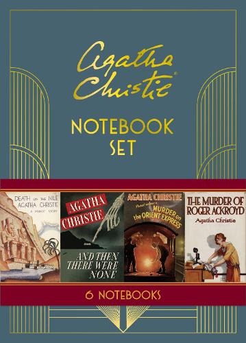 Agatha Christie Notebook Set