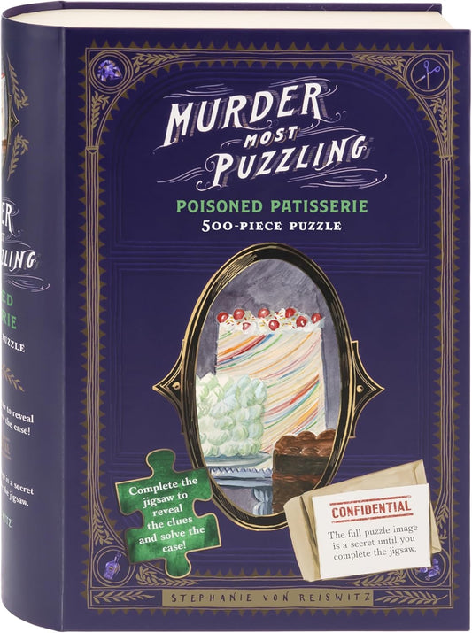 Murder Most Puzzling Poisoned Patisserie 500-Piece Puzzle