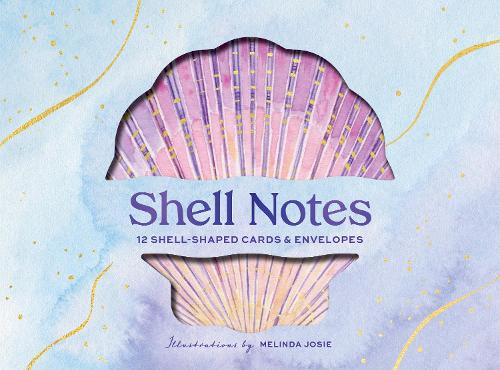 Shell Notes: 12 Shell-Shaped Cards & Envelopes