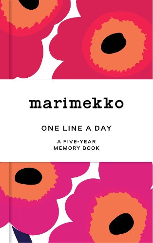 Marimekko One Line a Day Red Unikko