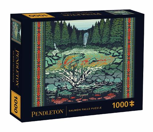 Pendleton Salmon Falls 1000-Piece Jigsaw Puzzle