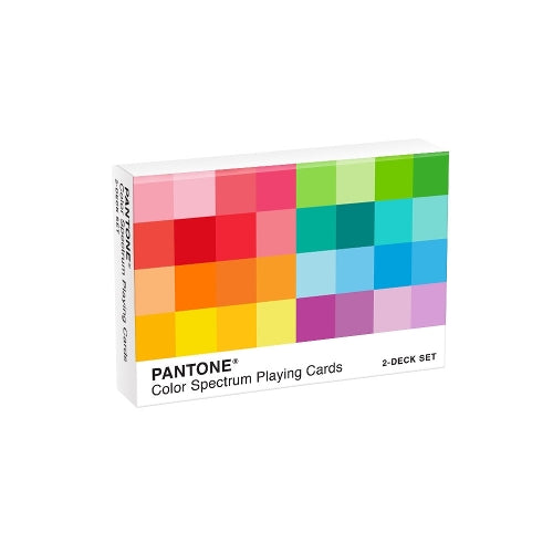 Pantone Color Spectrum Playing Cards 2-Deck Set