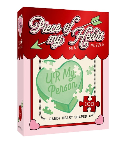 Piece of My Heart UR My Person 100-Piece Jigsaw Puzzle