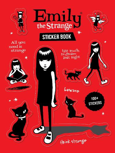 Emily the Strange Sticker Book 100+ Stickers
