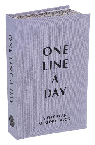 Periwinkle Canvas One Line a Day