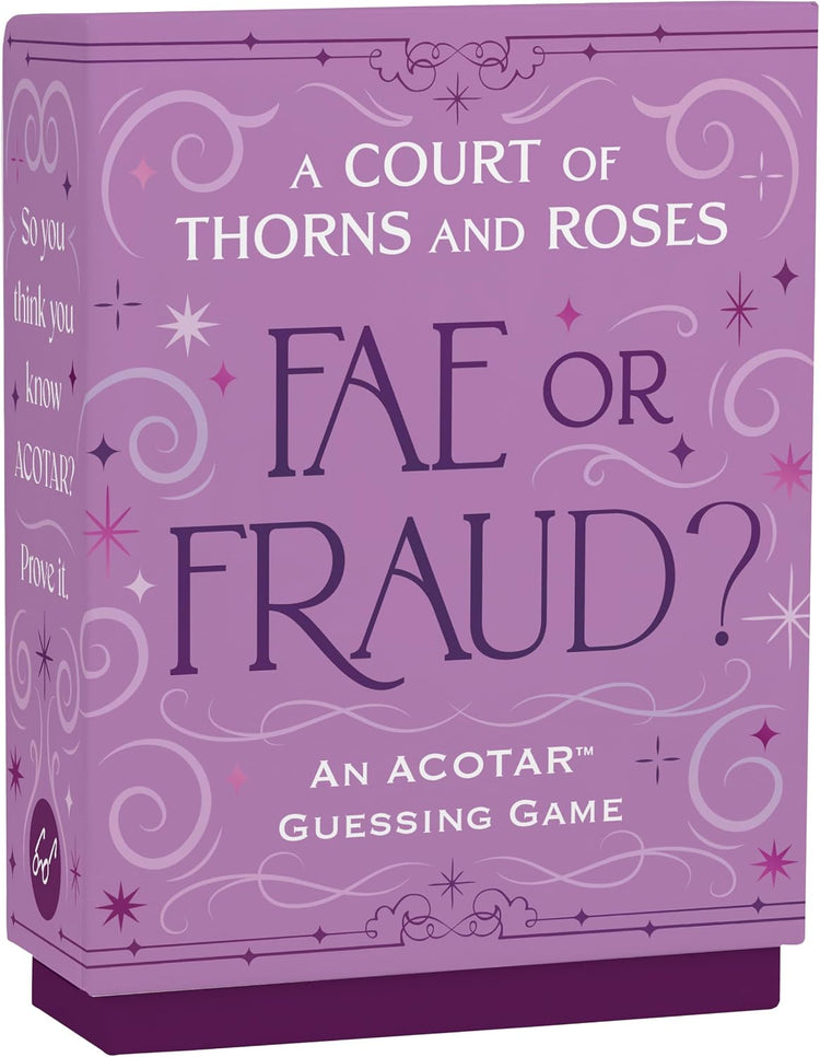 A Court of Thorns and Roses Official Fae or Fraud? Game